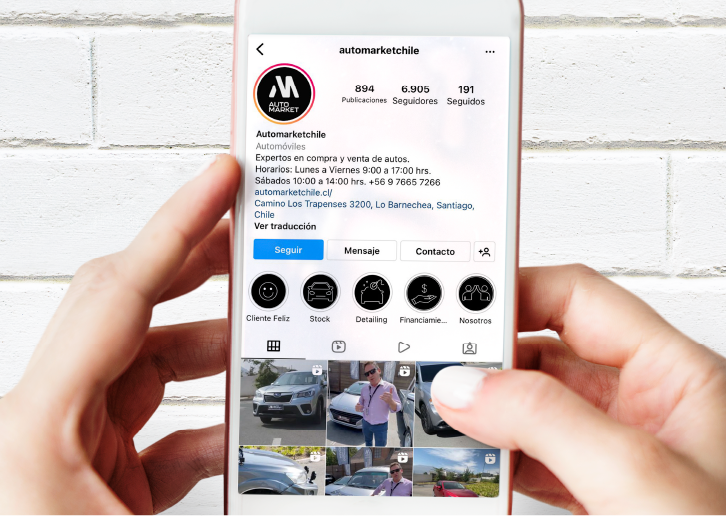 redes sociales autom